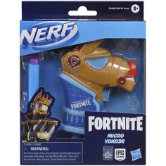 Nerf: Fortnite Micro Y0nd3r lanzador de dardos de espuma - Hasbro