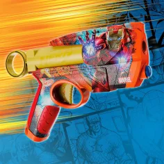 imagen de Nerf: Marvel Iron Man lanzador de espuma - Hasbro 4