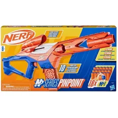 Nerf: N-Series: Lanzador de dardos de espuma Pinpoint con 18 balas - Hasbro