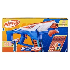 Nerf: N-Series: Lanzador de esponjas infinito con 80 dardos - Hasbro