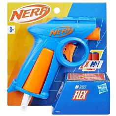 Nerf: N-Series: Lanzador de espuma Flex con 2 dardos - Hasbro