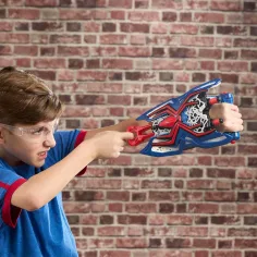 imagen de Nerf: Spider-Man Nueva día Web Strike Blaster lanzador de esponja – Hasbro 3