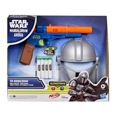 Nerf: Star Wars La Máscara del Mandaloriano y pistola de dardos de esponja - Hasbro