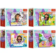 Netflix: Gabi Casa de Muñecas 54 piezas minipuzzle en cuatro versiones diferentes 1 unidad