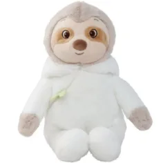 Nicotoy: Figura de peluche perezoso sentado en overol de 21 cm - Simba Toys