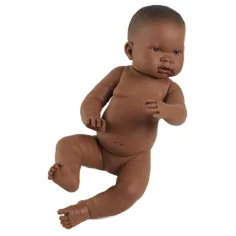 Niña afroamericana bebé 45cm