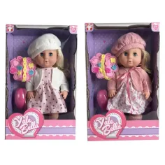 Niña meona con falda y gorro en dos versiones