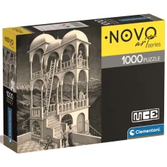 Novo Art: M. C. Escher - Belvedere puzzle de 1000 piezas - Clementoni