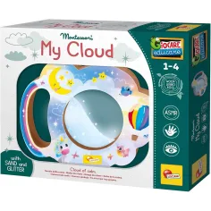 Nube de Sueños de Madera Montessori con arena brillante - Lisciani
