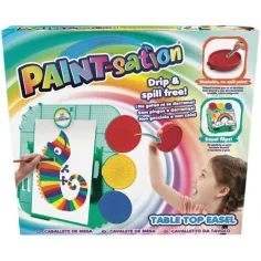 PAINT-sation: Estación de pintura de mesa juego creativo