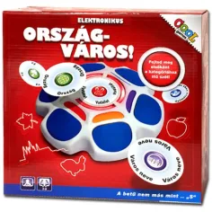 País-Ciudad juego de mesa electrónico