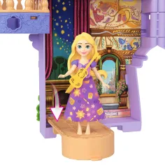 imagen de Palacio de Princesas Disney mini Rapunzel con muñeca - Mattel 2