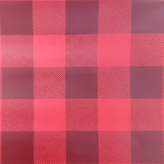 Papel de regalo a cuadros rojos 200x70cm
