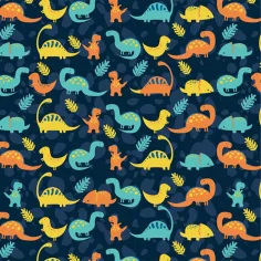 Papel de regalo de dinosaurios 100x70cm