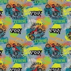 Papel de regalo Forever Extreme Motociclista 100x70cm