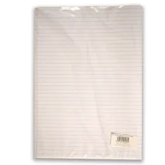 Papel rayado A/3 tamaño 20 hojas