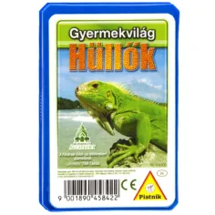 Paquete de cartas de reptiles (Zoológico de Budapest) - Piatnik