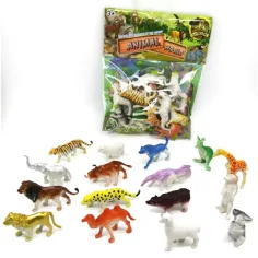 Paquete de figuras de animales de safari