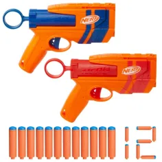 imagen de Nerf N Series Duo Pack set de dos lanzadores de espuma - Hasbro 2