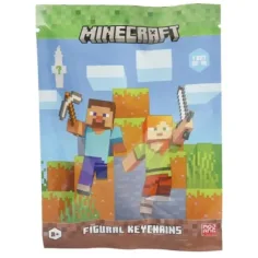 Paquete sorpresa de llavero de Minecraft 1ud
