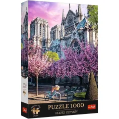 París, rompecabezas premium de 1000 piezas de Notre Dame - Trefl