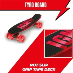 imagen de Patineta roja-negra Ignite - Mondo Toys 4