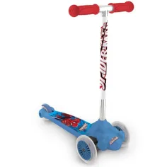 Patinete pequeño de doble rueda de Spiderman