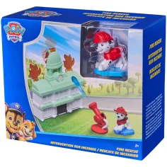 imagen de Paw Patrol: Fire Rescue set de juego de bomberos con figura de Marshall – Spin Master 2