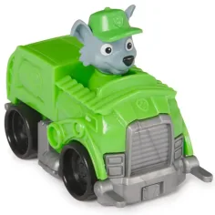 imagen de Paw Patrol: Rescue Racers Rocky con camión de basura - Spin Master 3