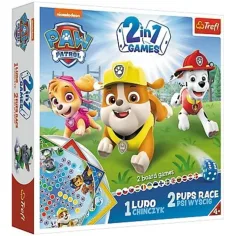 Paw Patrol 2 en 1 juego de mesa - Trefl