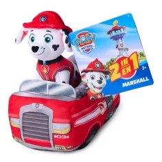 Paw Patrol: 2 en 1 Marshall de peluche - Spin Master