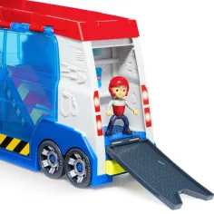 imagen de Paw Patrol: Camión de transporte de equipo de misión con sonido, figura de Ryder y su vehículo - Spin Master 6
