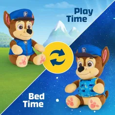imagen de Paw Patrol: Chase peluche para dormir con ropa reversible 25cm - Spin Master 4
