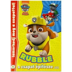 Paw Patrol: ¡Conoce al equipo! 4. - Rubble, el arquitecto del equipo cuaderno de actividades