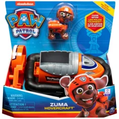 Paw Patrol: El barco de aire de Zuma con figura de perrito - Spin Master