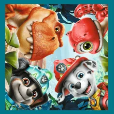 imagen de Paw Patrol Isla de Dinosaurios - 3 en 1 rompecabezas de 20, 36, 50 piezas - Trefl 4
