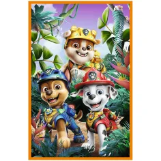 imagen de Paw Patrol Isla de Dinosaurios - 3 x 80 piezas de rompecabezas - Trefl 3