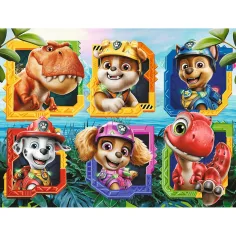 imagen de Paw Patrol Isla de Dinosaurios Puzzle de 30 Piezas - Trefl 2