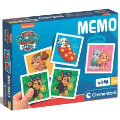 Paw Patrol: juego de memoria de 48 piezas - Clementoni