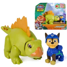 Paw Patrol La Película de Dinosaurios: Figura de Chase con Rugido - Spin Master