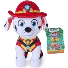 Paw Patrol La Película de Dinosaurios: Figura de peluche básica de Marshall 17cm - Spin Master