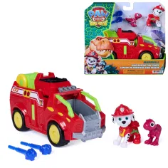 Paw Patrol La Película de Dinosaurios: Vehículo de Marshall - Spin Master