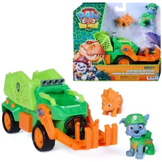 Paw Patrol La Película de los Dinosaurios: El Vehículo de Rocky - Spin Master