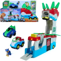 Paw Patrol La Película de los Dinosaurios: Juego de Base Móvil Dino - Spin Master