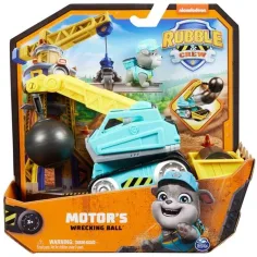 Paw Patrol: Rubble y su equipo - Vehículo de demolición y rodillo - Spin Master