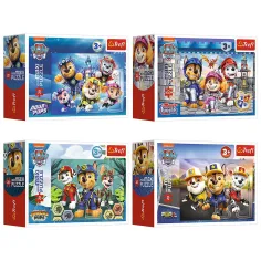 Paw Patrol: Super equipo rompecabezas MiniMaxi de 20 piezas - Trefl