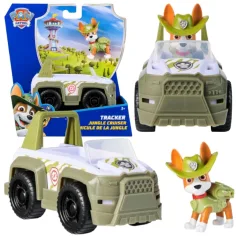 Paw Patrol: Tracker y su vehículo todoterreno - Spin Master