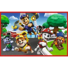 imagen de Paw Patrol un día de juego 2x24 piezas puzzle - Trefl 3
