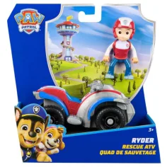 Paw Patrol: Vehículo de rescate ATV de Ryder - Spin Master