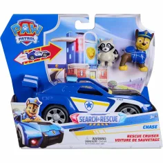 Paw Patrol: Vehículo de Rescate y Búsqueda de Chase con figura - Spin Master
